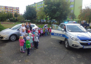 Spotkanie dzieci z Policją