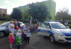 Spotkanie dzieci z Policją