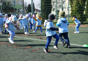 Zajęcia sportowe na Orliku c.d.